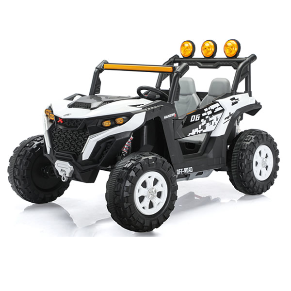 12V 7ah Kids Battery Electric Ride-On Kid Car for Age 1-8 Years Old Child Remote Control Toy Car for Girls & Boys White