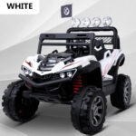 4x4 Kids Ride On Car with 12V Battery and remote White