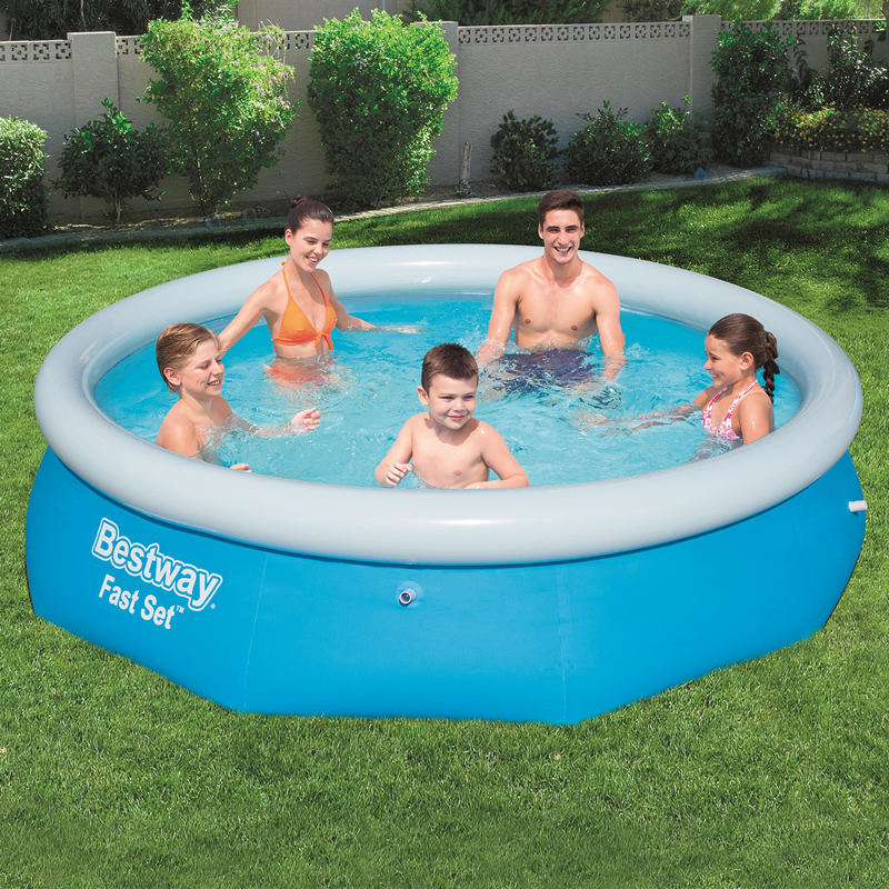 Bestway Fast Set Pool 10ft - Copy Bestway Fast Set Pool 10ft 3.05mx 76cm - Image 1