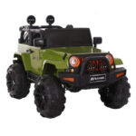 Electric Kids Jeep Wrangler Ride On Toy Green