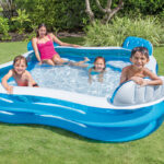 Intex Swim Center Family Lounge Inflatable Pool 2.3*2.3*0.6M
