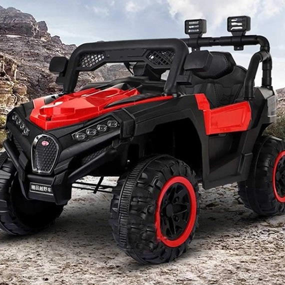 Kids 12V Battery Operated Electric Ride on Jeep With Remote Control Red 1 Kids 12V Battery Operated Electric Ride on Jeep With Remote Control Red - Image 1