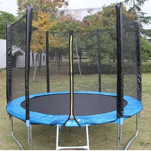 Kids Trampolines4 - Copy 8Ft Trampoline With Ladder & with Safety Enclosure Net,Outdoor Trampoline with Heavy Duty Jumping Mat and Spring Cover Padding for Kids & Adults - Image 1