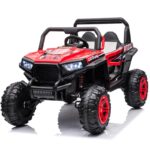 4x4 Big Jeep Off-Road Ride on SUV Kids Electric 12v with Remote Control Red - Image 2