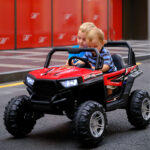 4x4 Big Jeep Off-Road Ride on SUV Kids Electric 12v with Remote Control Red - Image 3