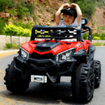 New Design Kids Ride On Car With 2.4G Remote Control Red - Image 3