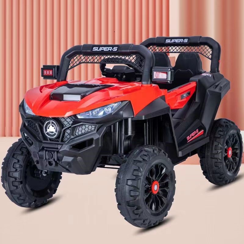 2 Seater Electric Ride on Jeep for Kids Red