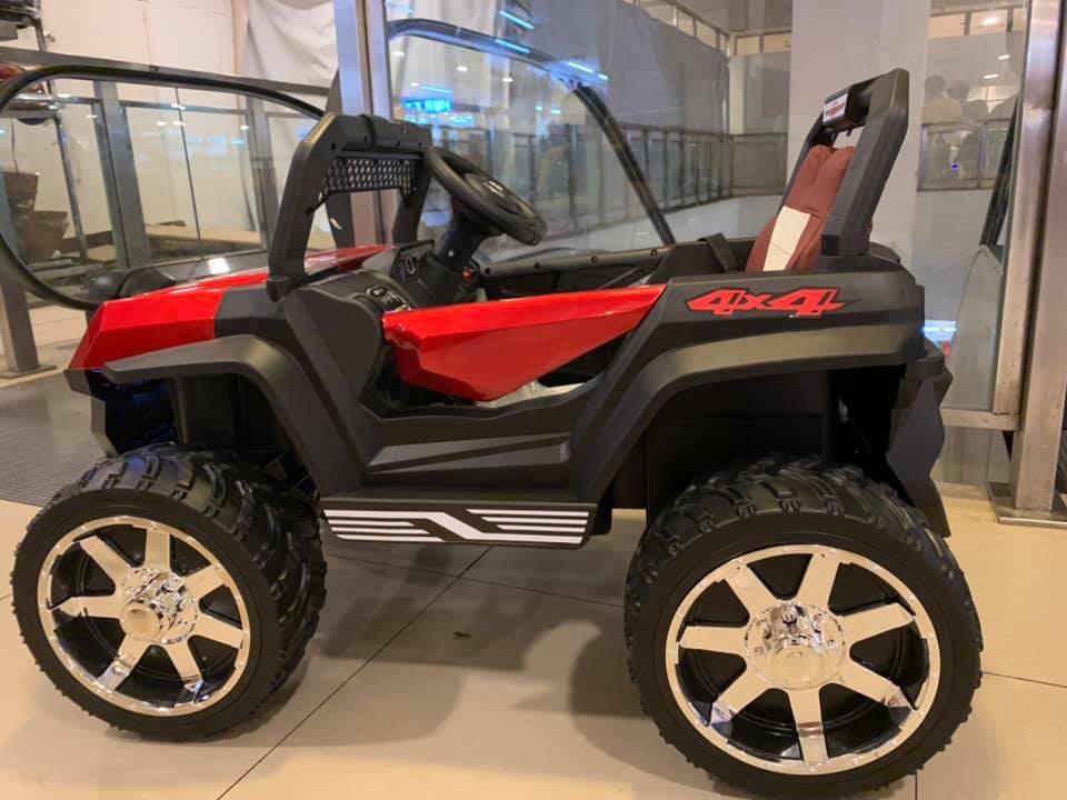 4*4 12V Battery Remote Controlled Electric Ride on Car Four-wheel Drive Off-road Atv Red - Image 5