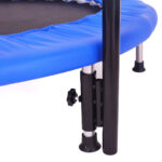 Children/Adult Indoor/Outdoor Trampoline Fitness Rebounder with Adjustable Foam Handle, Exercise Trampoline for Adults Indoor/Garden Workout - Image 4
